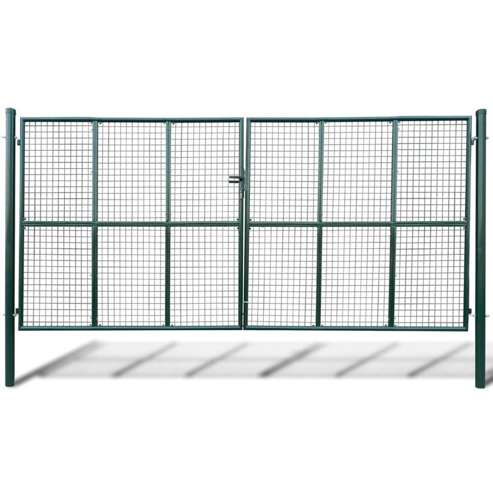 Portail de jardin en maille 400x175 cm