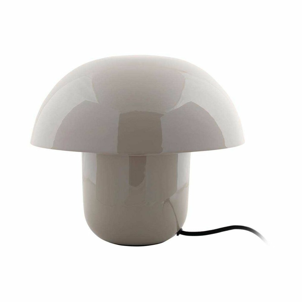 Lampe à poser en métal coloré fat mushroom gris