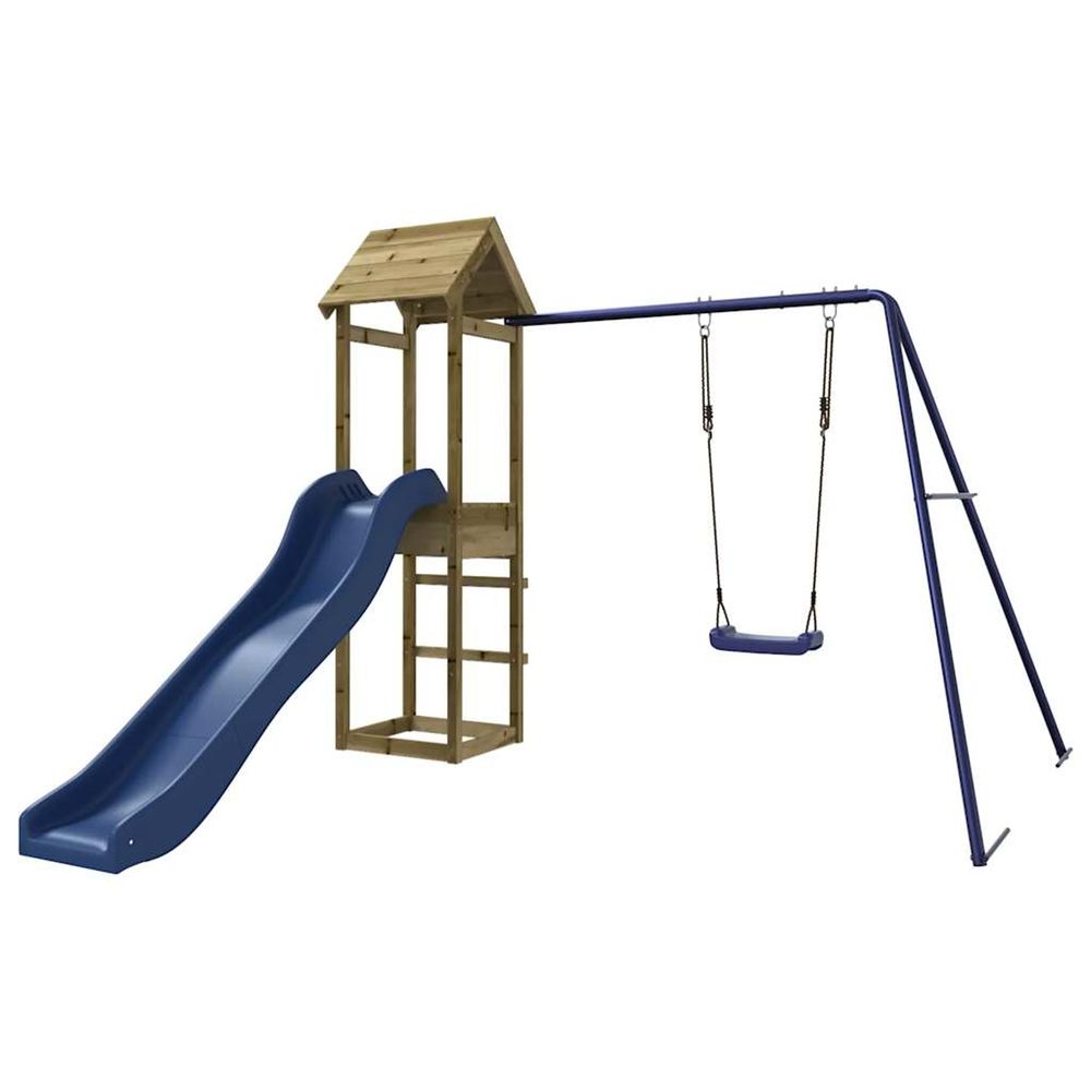Aire de jeux d'extérieur bois de pin imprégné