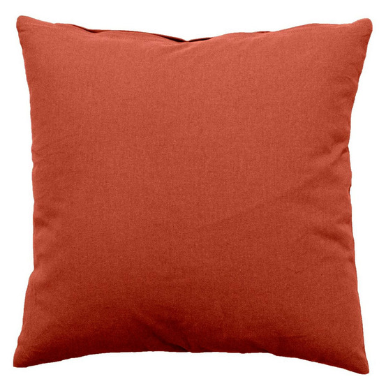 Coussin déco uni déhoussable