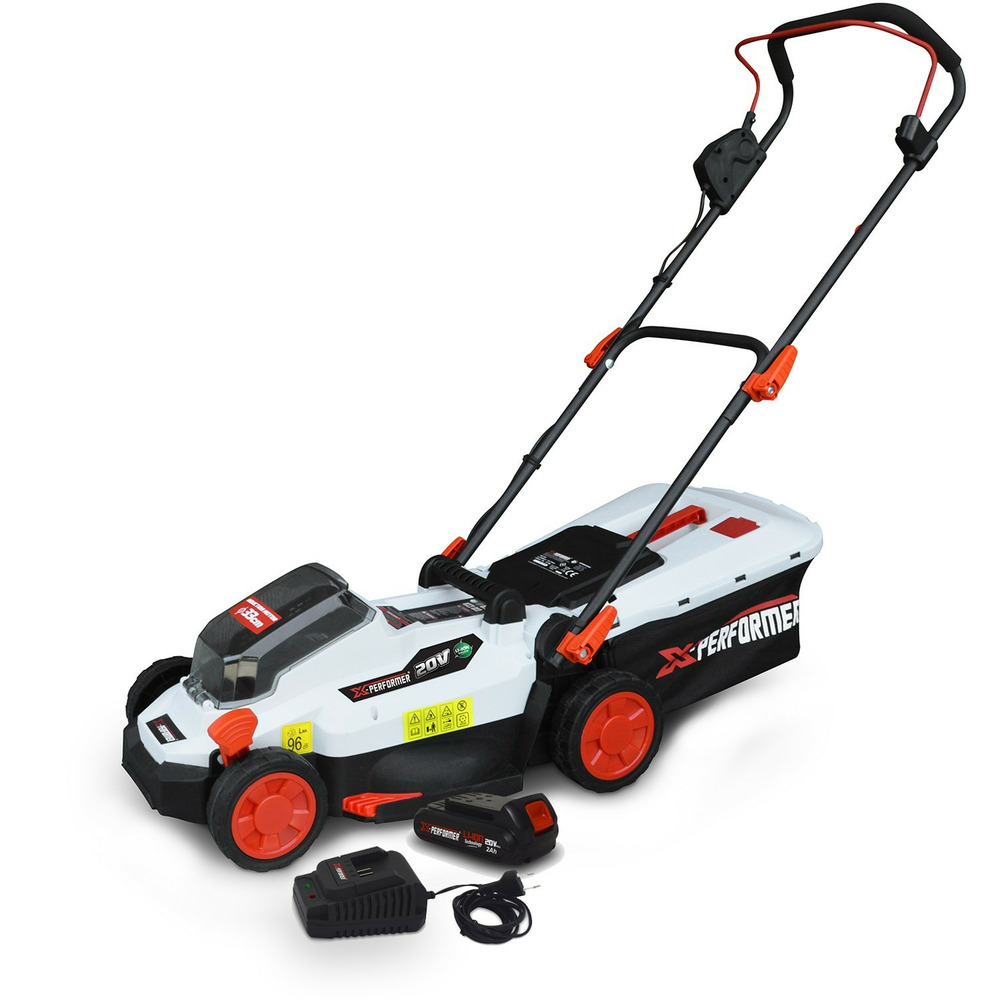 Tondeuse à gazon x-performer xptde3320li - portative sur batterie - 20v max - 30l - batterie xpbat2a inclus + chargeur