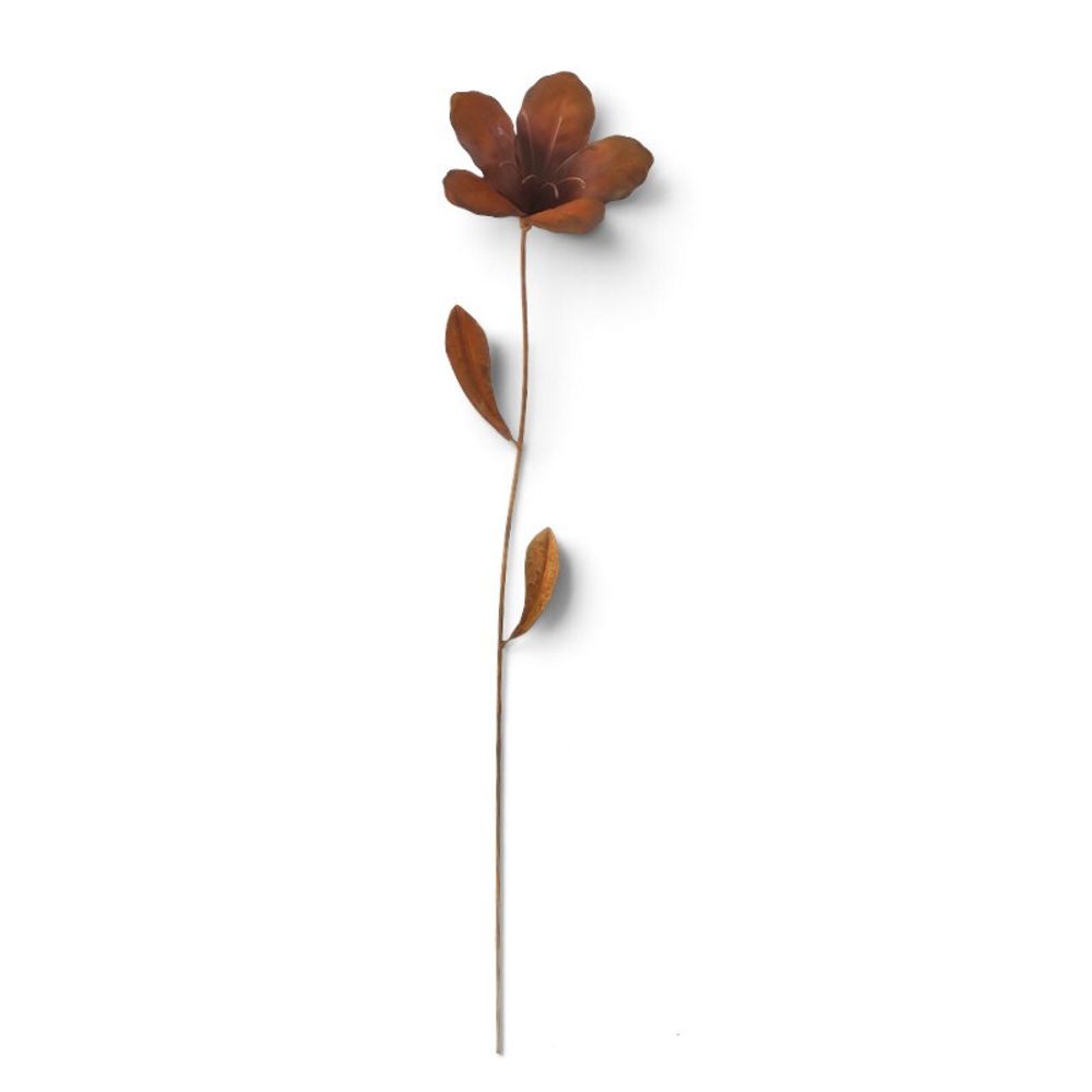 Tuteur jardin fleur 14x12x97cm