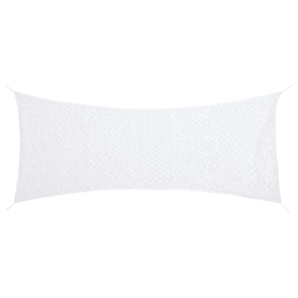 Filet de camouflage avec sac de rangement 312x140 cm blanc