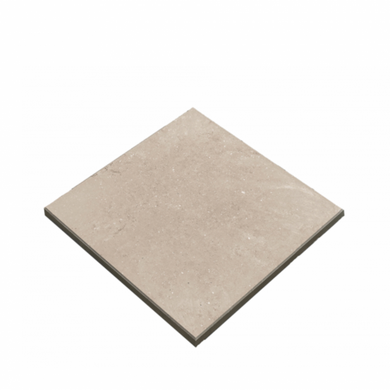 Dalle terrasse béton composite recyclé 50x50x3 cm - 7 kg : facile à poser - sable