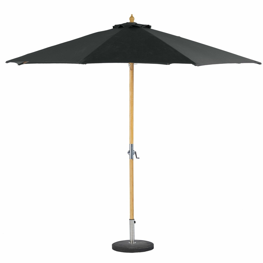 Parasol droit rond en bambou tinaei