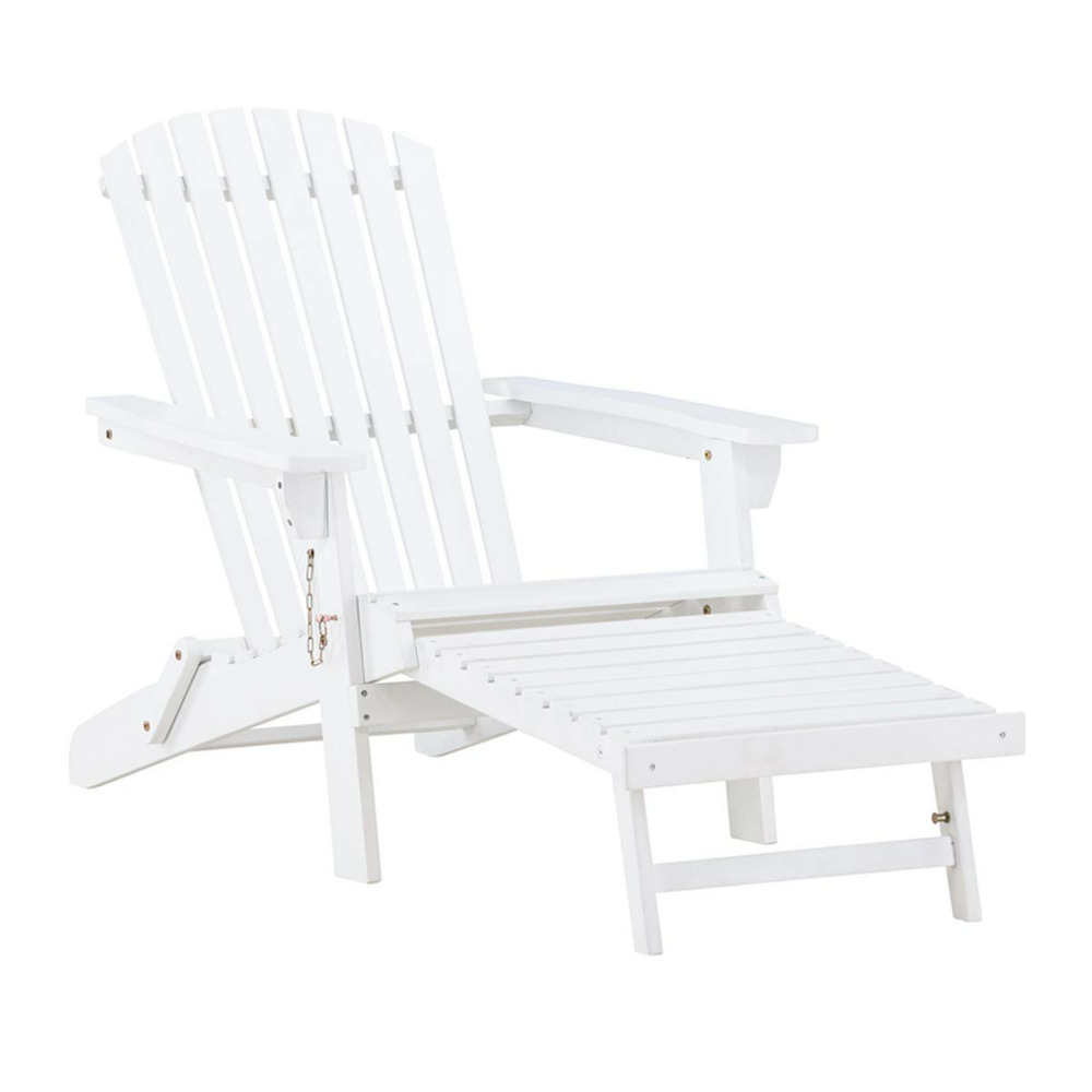 Chaise longue en bois 