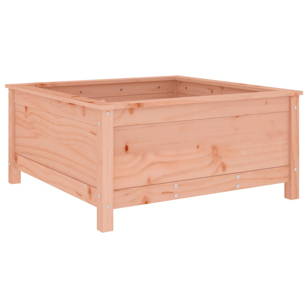 Jardinière d'extérieur 82,5x82,5x39 cm bois massif douglas
