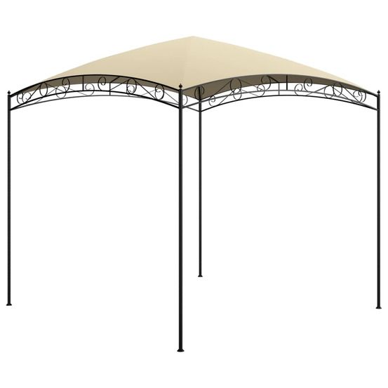 Belvédère 3x3x2,65 m crème 180 g/m²