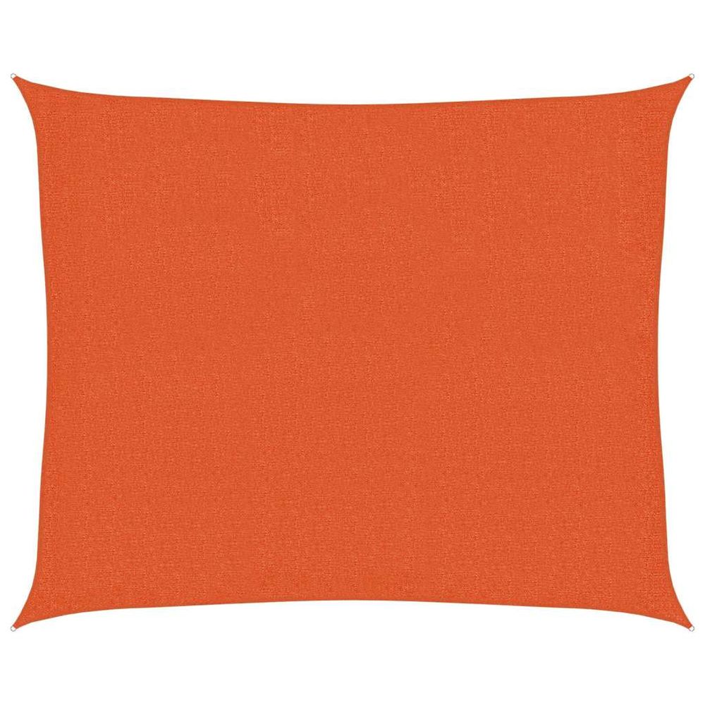 Voile d'ombrage 160 g/m² orange 2,5x3 m pehd