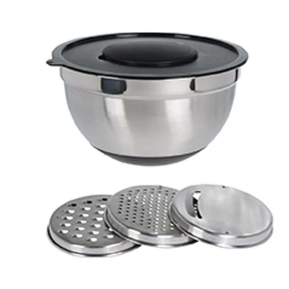 Bol mélangeur avec 3 râpes diam. 25,5 cm x h 14 cm