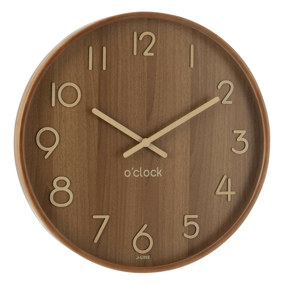 Horloge murale en bois 