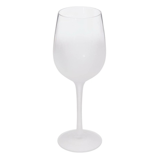 Lot de 6 verres à vin givrés 38cl