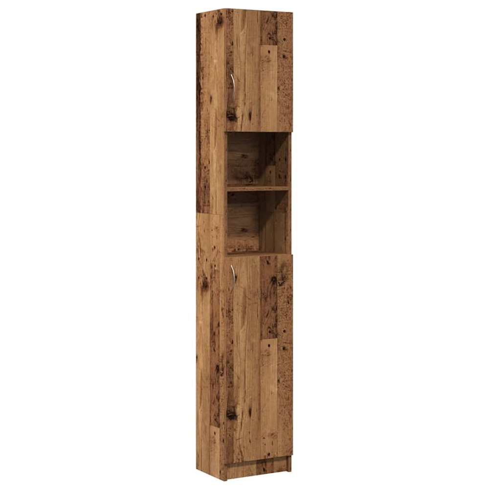 Armoire de salle de bain vieux bois bois d'ingénierie
