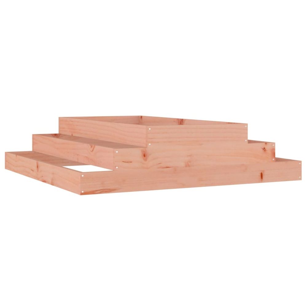 Jardinière d'extérieur 110x110x27 cm bois de douglas massif
