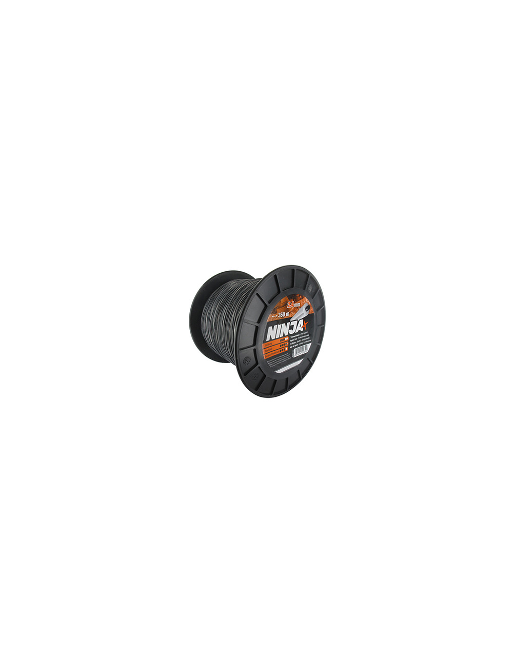 Fil nylon rond ninja 2.4 mm 360 m.