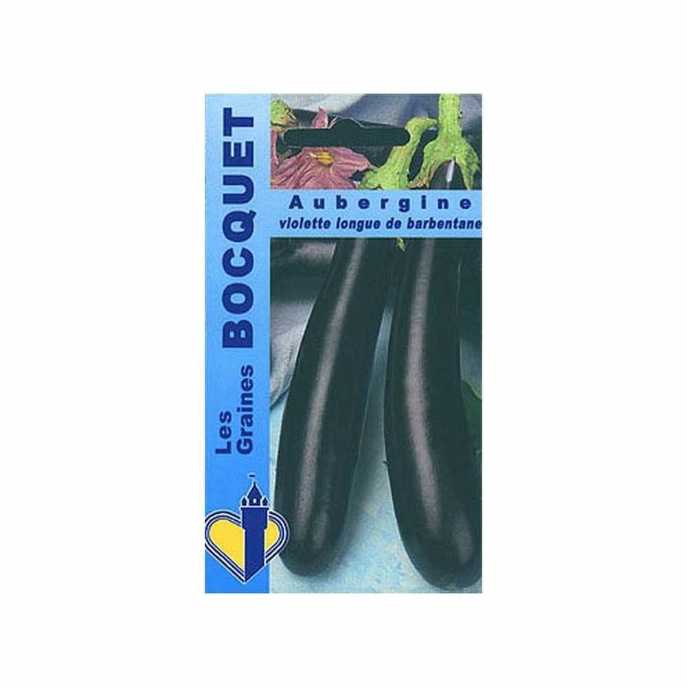 Graines d'aubergine violette de barbentane