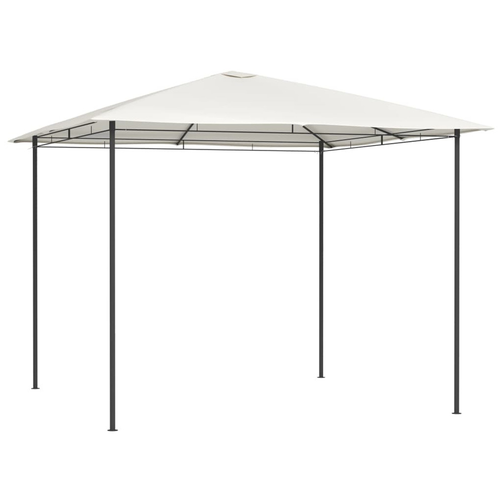 Belvédère 3x3x2,6 m crème 160 g/m²