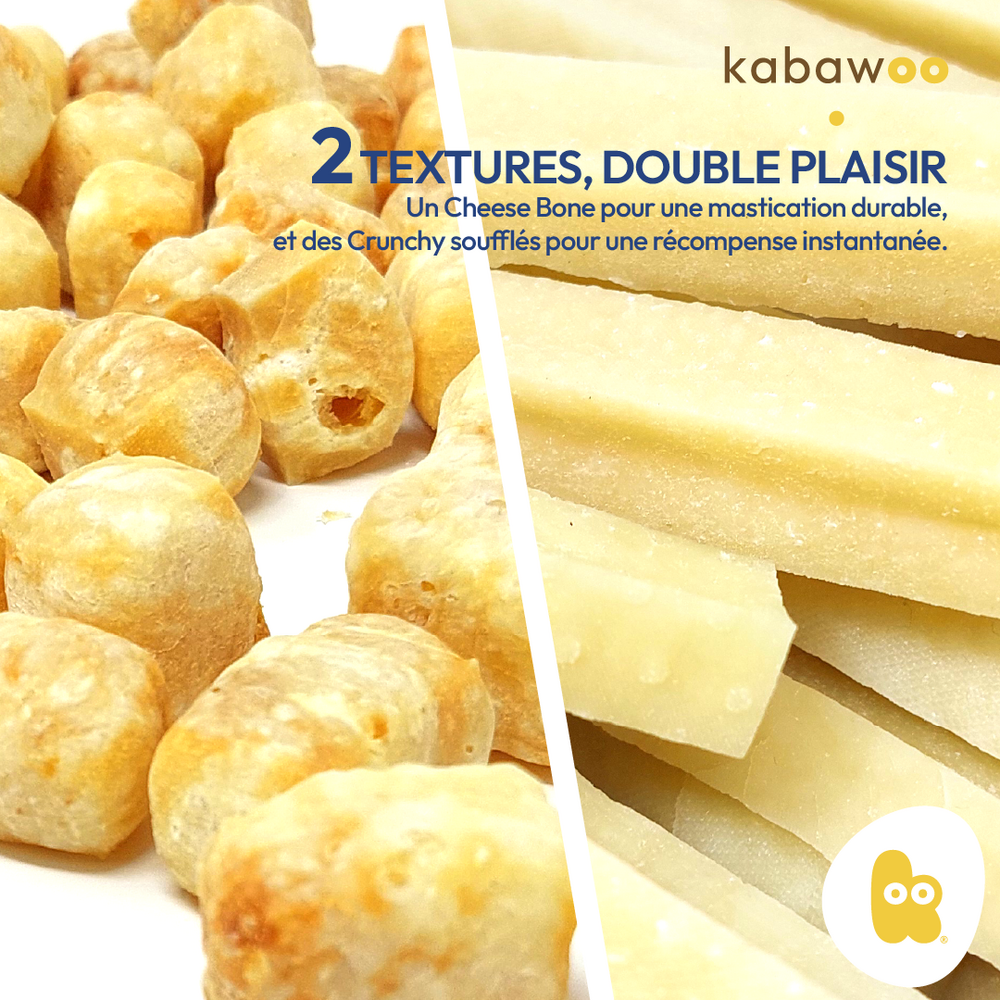 Crunchy Cheese (300g) - friandises croustillantes au fromage soufflé, récompense immédiate pour tous les chiens
