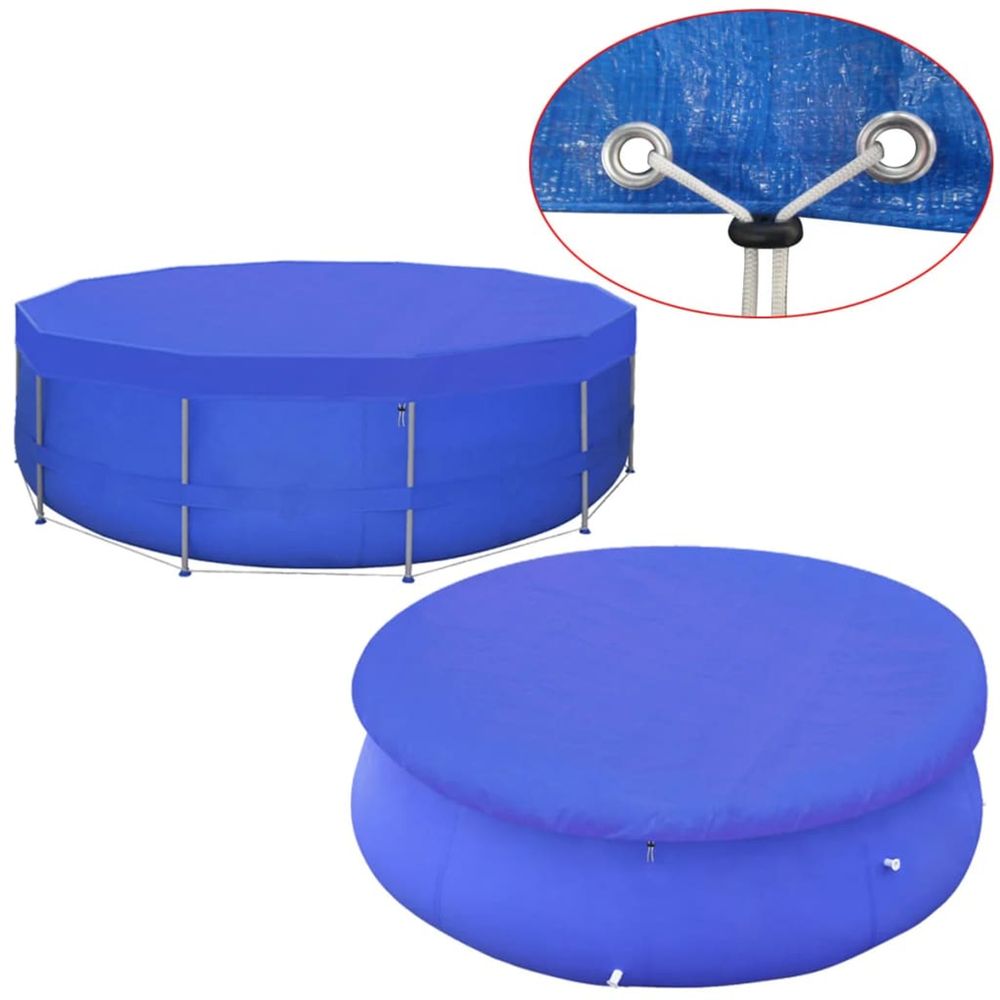 COUVERTURE DE PISCINE PE RONDE-(866931)