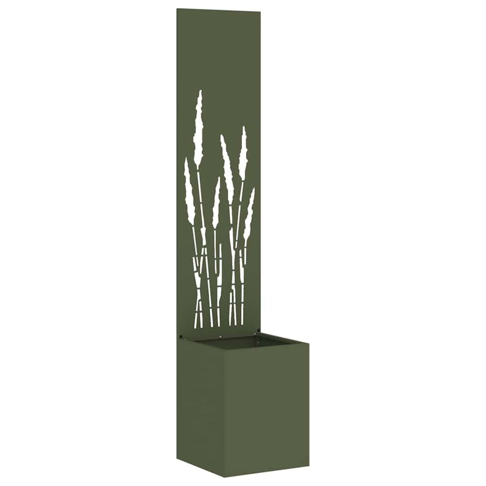Écran de confidentialité de jardin vert olive 32 x 32 x 150 cm