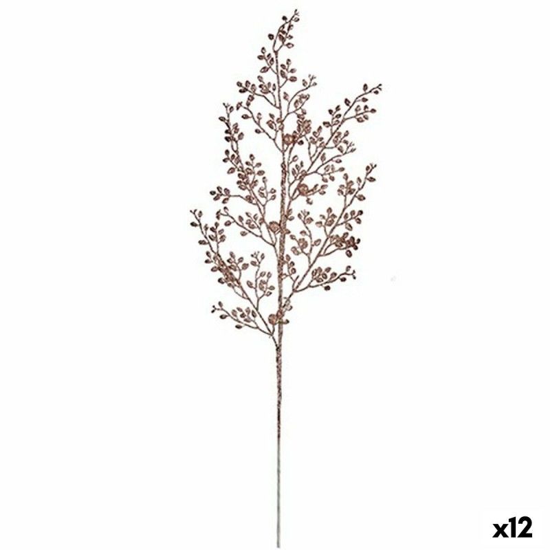 Branche arbre champagne plastique 32 x 71 x 2,5 cm (12 unités) h