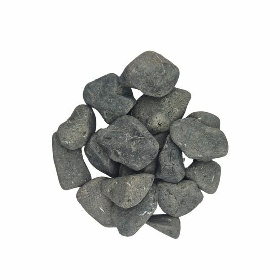 Big bag de +/- 500 kg galets noir pur ø 30/60 mm - livraison standard