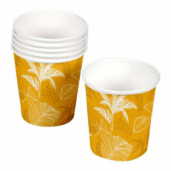 Lot de 10 gobelets en carton