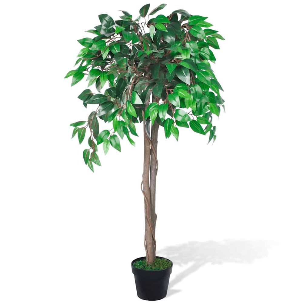 Palmier artificiel plastique avec pot 110 cm
