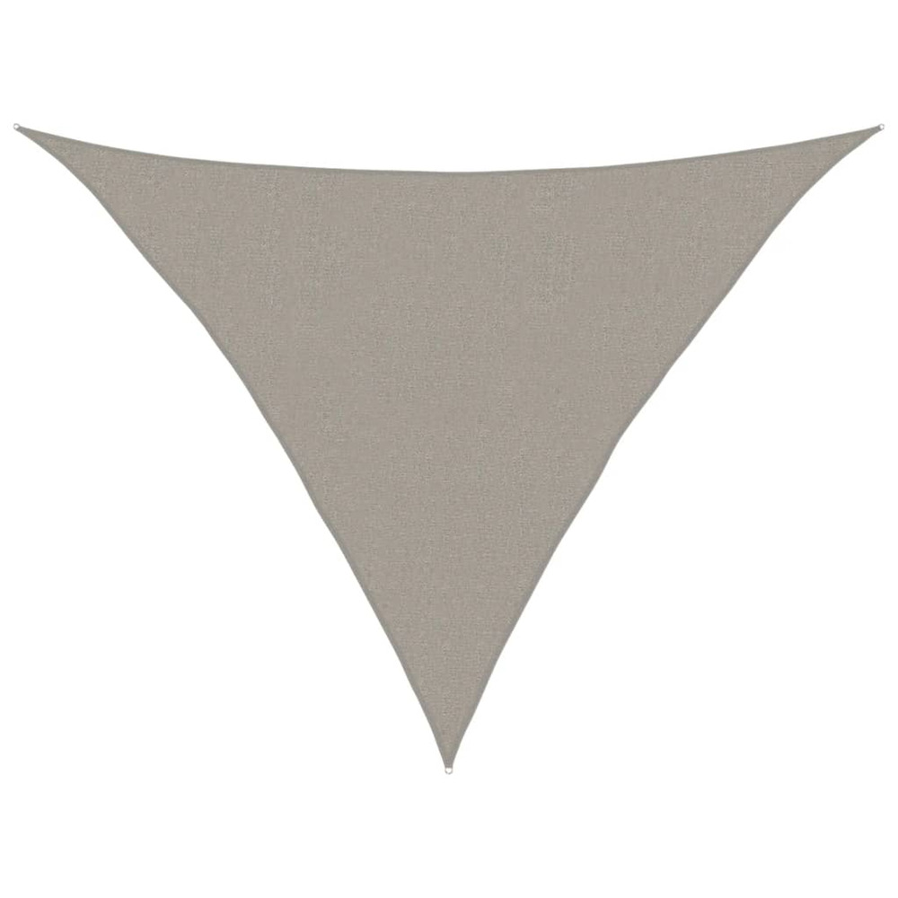 Voile d'ombrage 160 g/m² triangulaire 2,5x2,5x3,5 m pehd