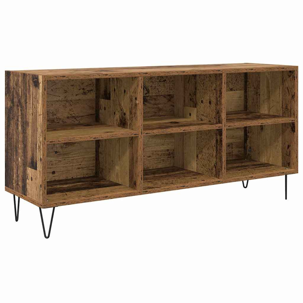 Meuble tv bois ancien 103,5 x 30 x 50 cm bois d'ingénierie