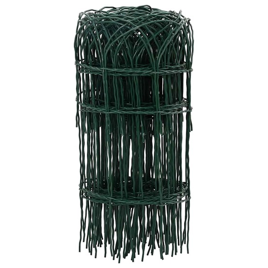 Bordure de pelouse fer enduit de poudre 25x0,4 m