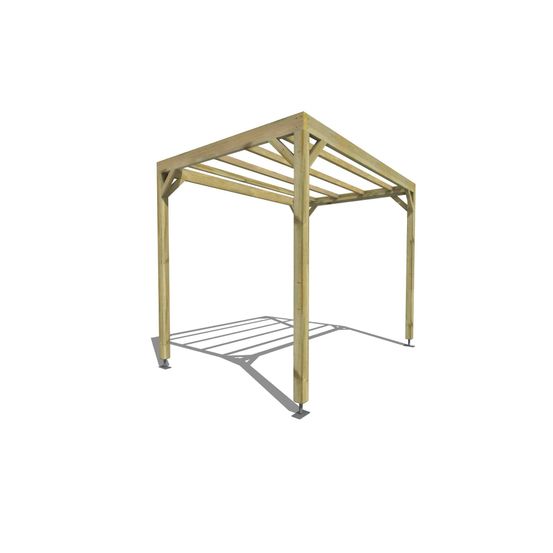 Pergola bois • 3m x 2m • indépendante • sens largeur • livraison comprise