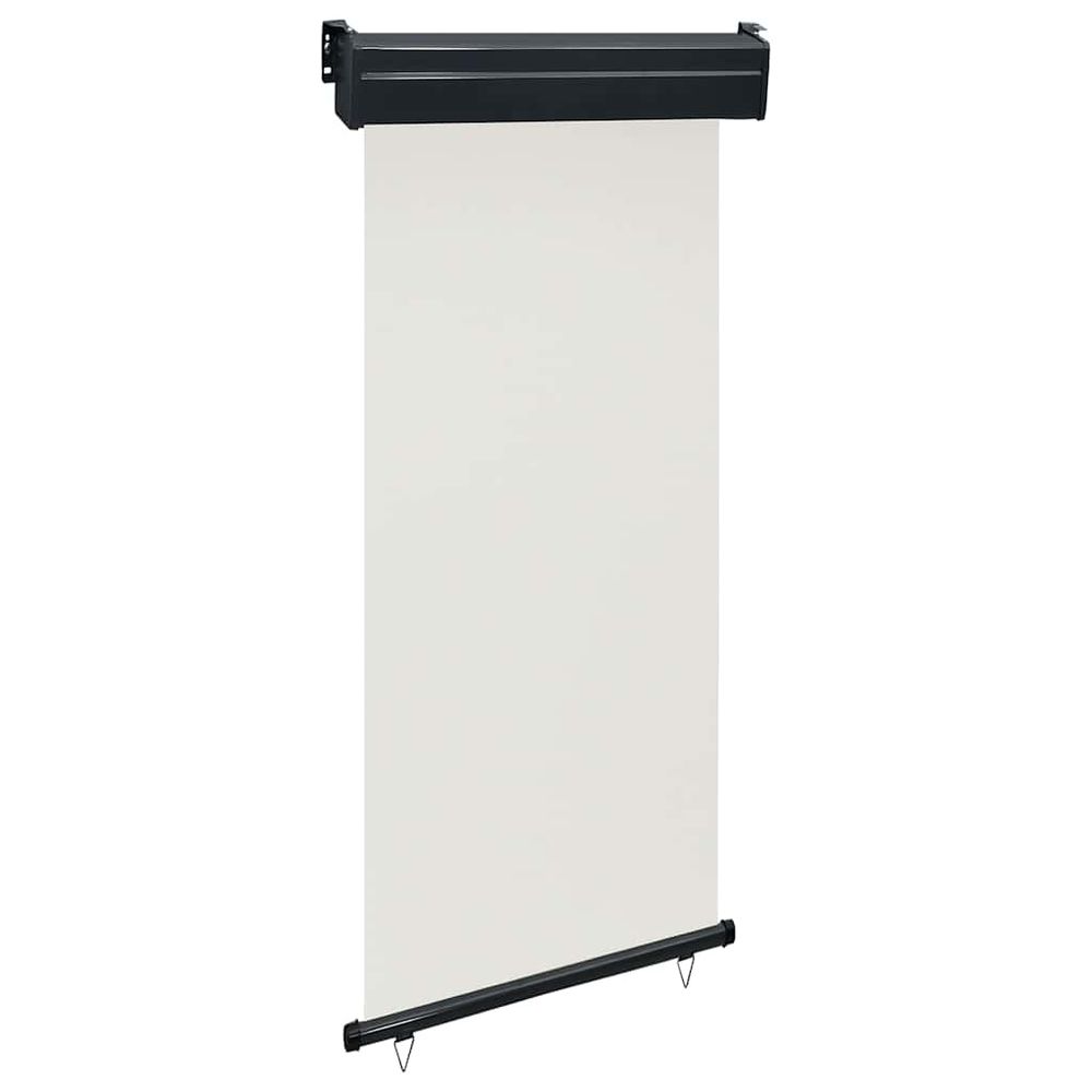 Auvent latéral de balcon 105x250 cm crème