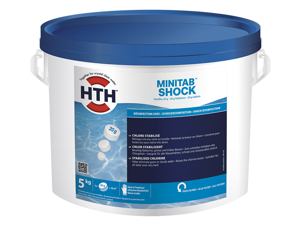 Chlore choc minitab shock 5 kg