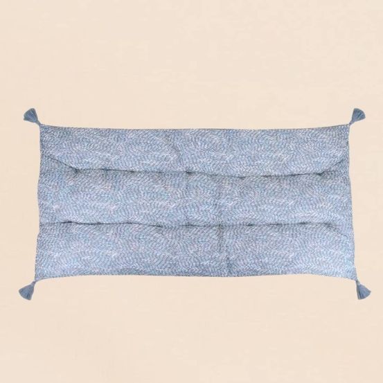 Matelas déperlant et anti uv bleu 120x60cm