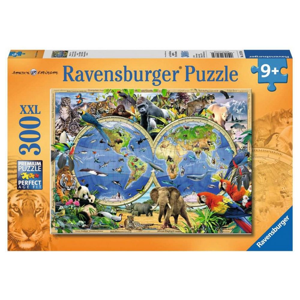 Puzzle monde sauvage 300 pieces
