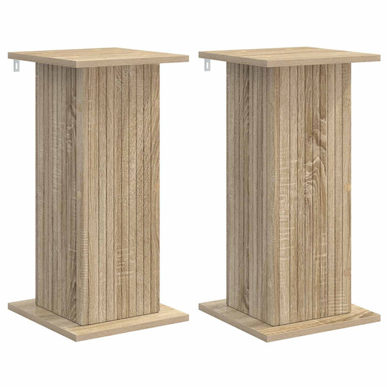 Support de plante 2 pcs chêne sonoma 30,5 x 30 x 60,5 cm