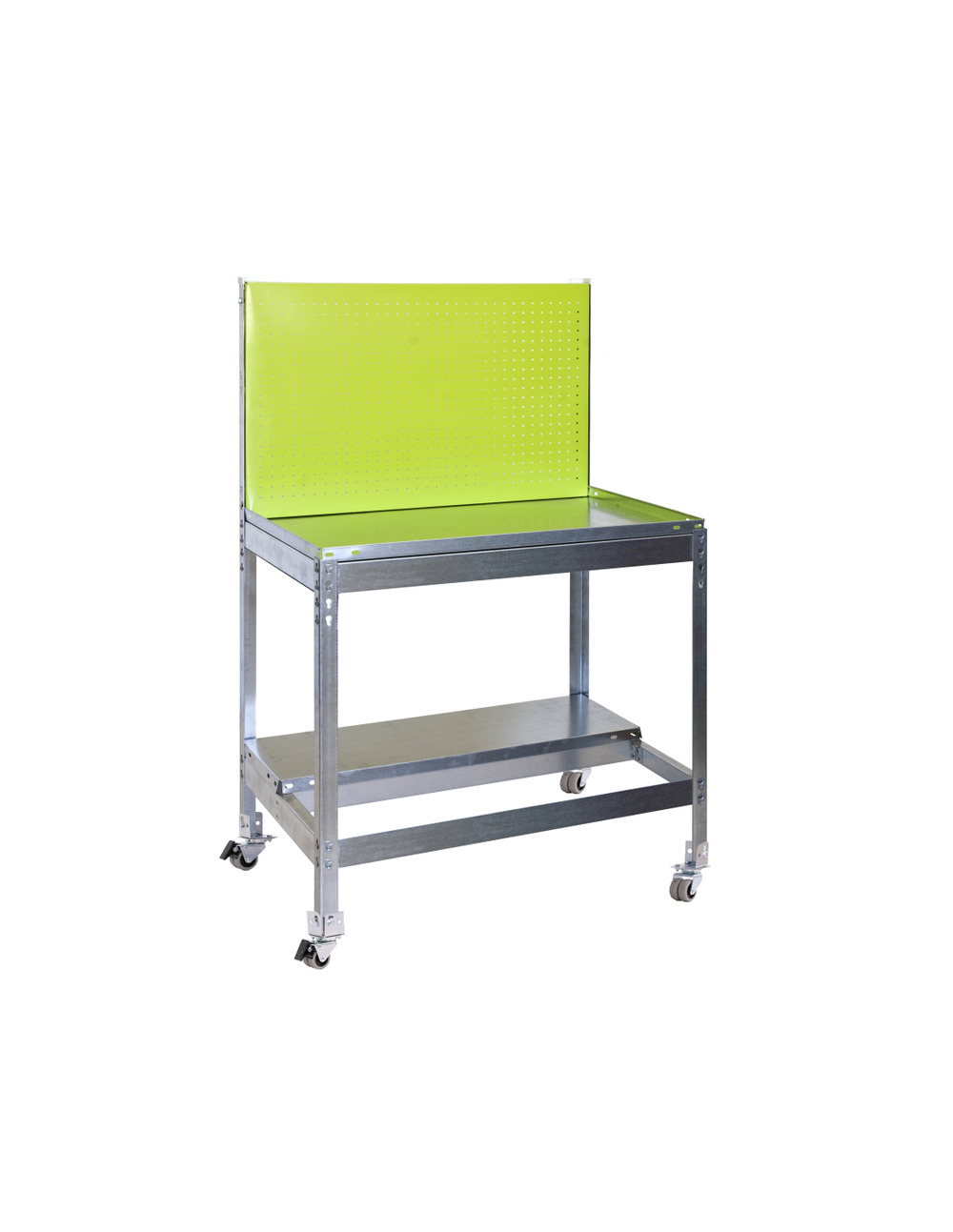 Etagère chariot simongarden bt2 mob. 900x600 vert/galva galva/vert 1520x900x600 - simonrack