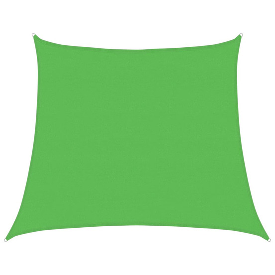 Voile d'ombrage 160 g/m² trapèze vert clair 4/5x4 m pehd