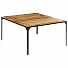 Table de design bois de manguier massif - 140cm