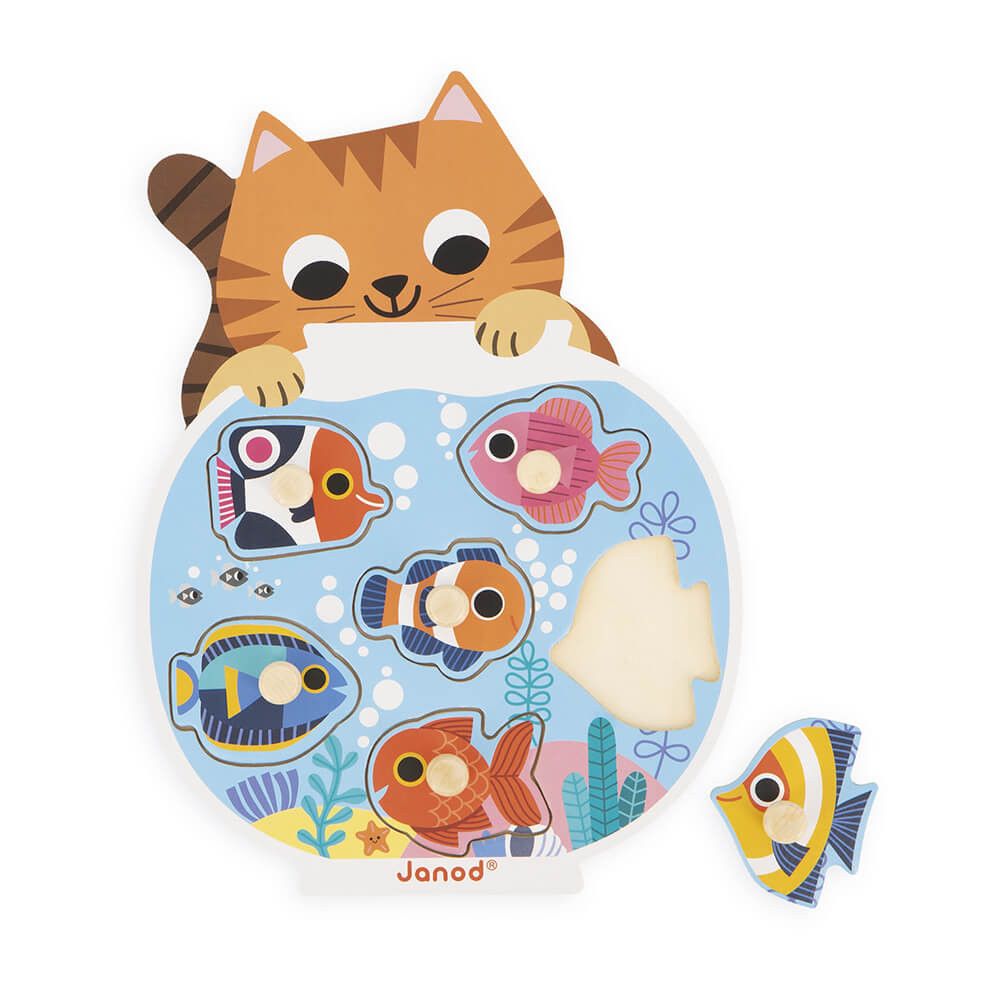 Puzzle en bois aquarium