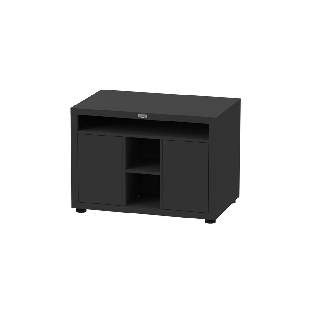 Meuble cuisson xl, 110 x 70 cm noir