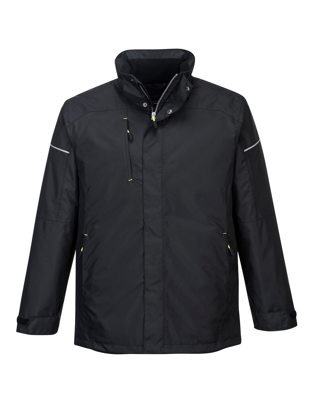 Parka hivers pw3 couleur : noir taille l - portwest