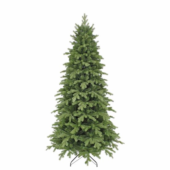 Triumph tree arbre de noël artificiel sherwood - 124x124x230 cm - pvc - vert