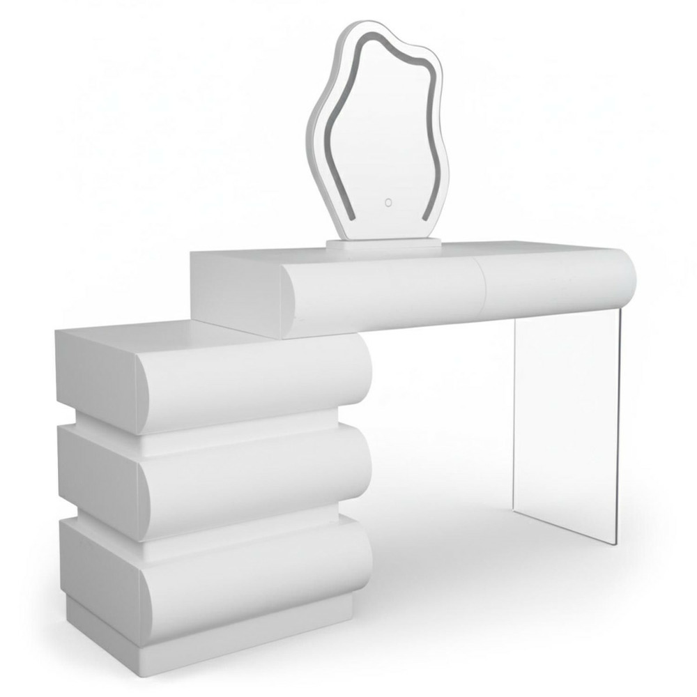 Coiffeuse extensible 5 tiroirs 