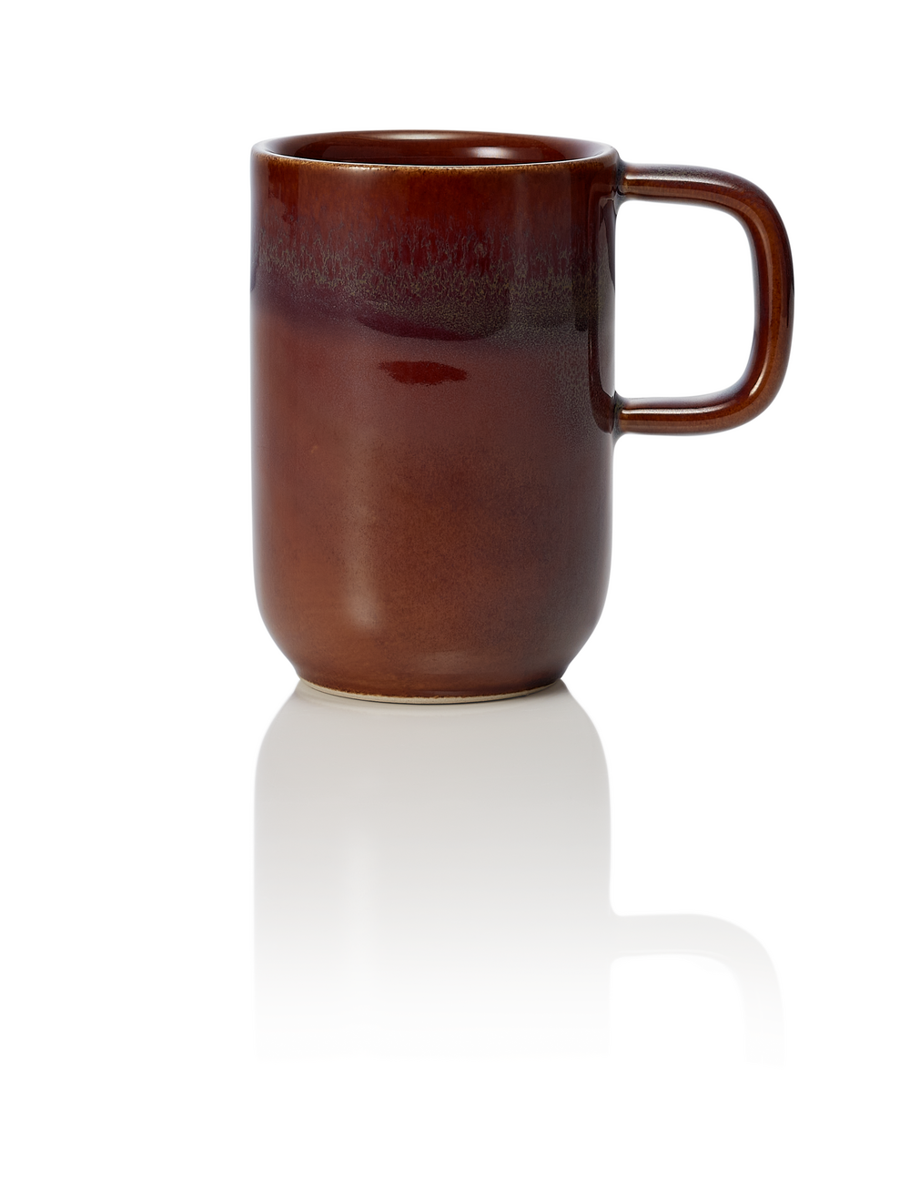 Lot de 6 mugs en grès 0,37 l amazonie h 110 mm ø 75 mm - was germany