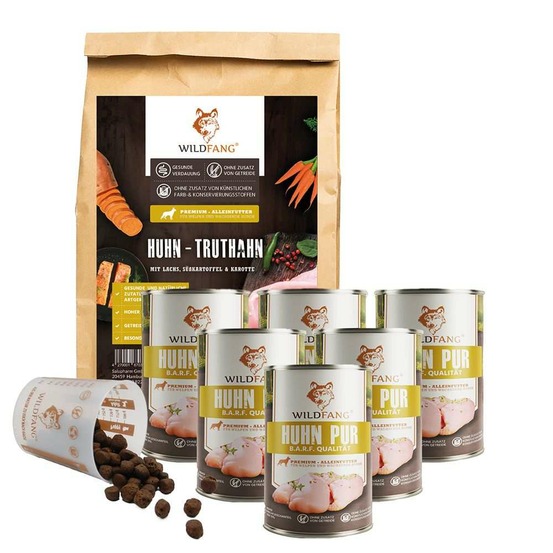 Wildfang - paquet de nourriture pour chiots au poulet