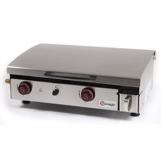 Plancha gaz 2 brûleurs arenc