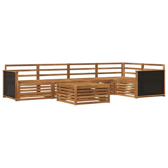 Ensemble de canapés d'extérieur 6 pc naturel