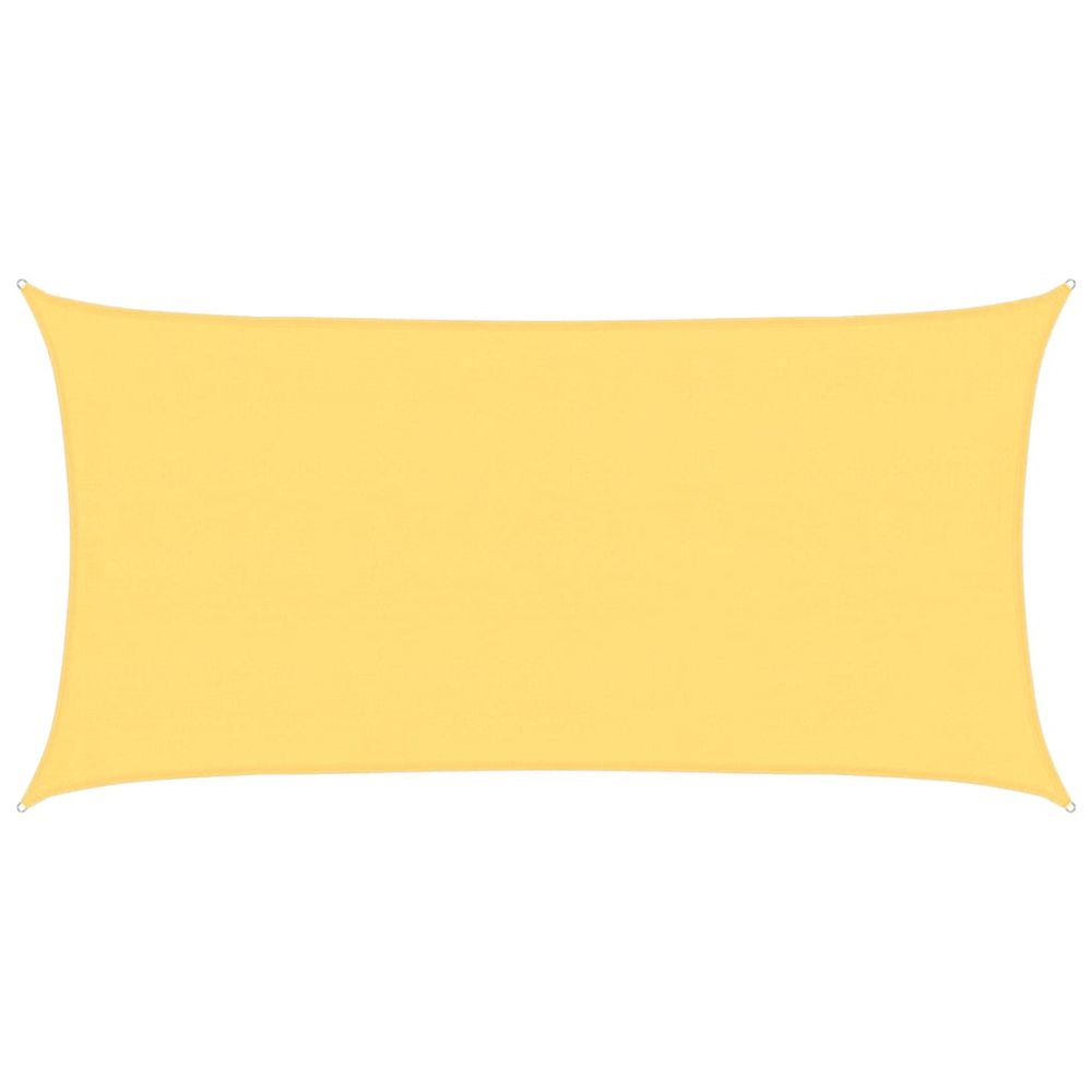 Voile d'ombrage 160 g/m² beige 4x7 m pehd
